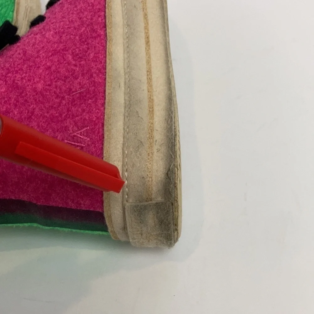 Converse x JW Anderson Chuck 70 Hi Felt Women’s Sz 6 Streetwear Unique Punk Y2K - Picture 9 of 16